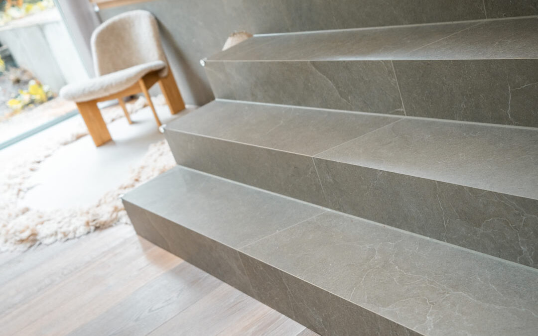 Stein trifft Holz – Treppenprojekt